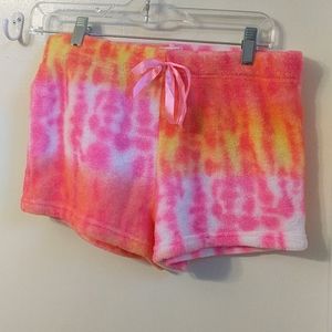 Fuzzy Pajama Shorts